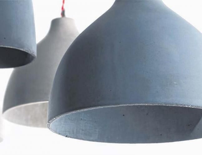 混凝土、Heavy燈罩