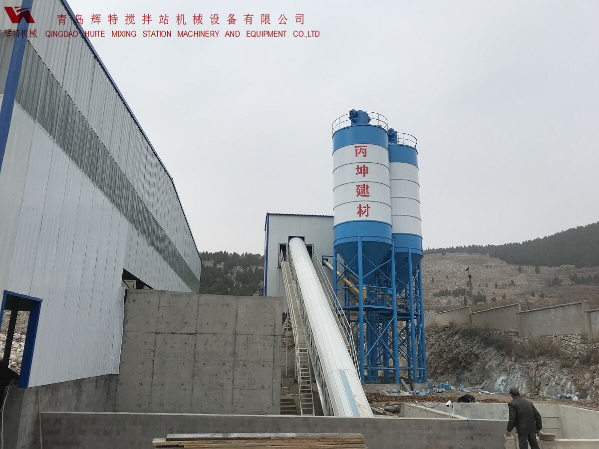 HZS180混凝土攪拌站 輝特機械 相應國家號召節(jié)能環(huán)保