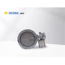 仕高瑪單法蘭氣動(dòng)蝶閥總成單閥體+氣缸+開(kāi)關(guān)盒