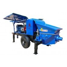 細(xì)石混凝土泵品牌，山東歐曼機(jī)械，明智的選擇